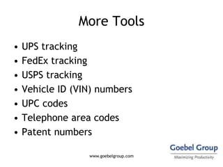 Google Tools Visitor2 Customers