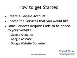 Google Tools Visitor2 Customers
