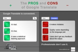 The pros and cons of Google Translate