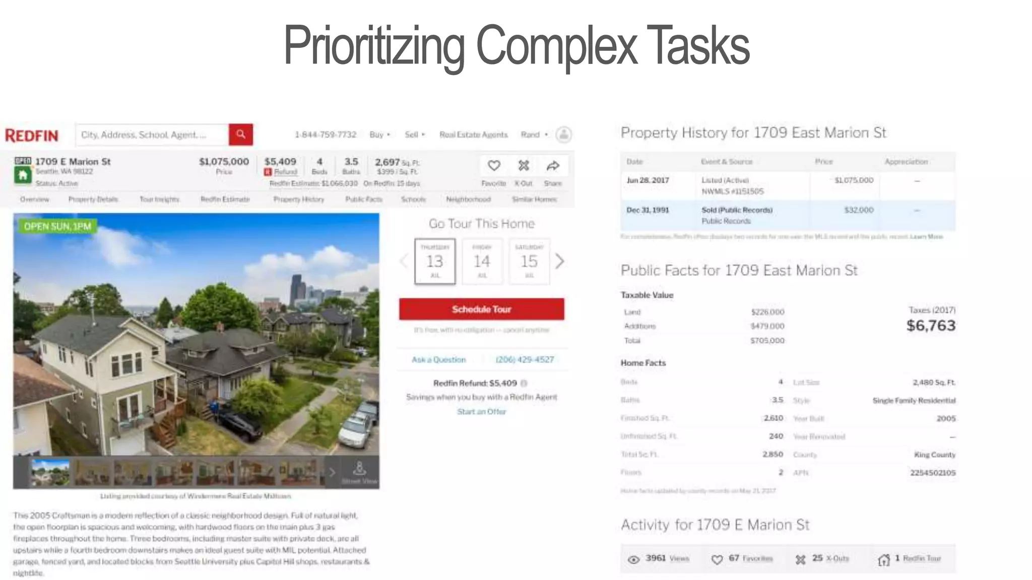 Prioritizing ComplexTasks
 