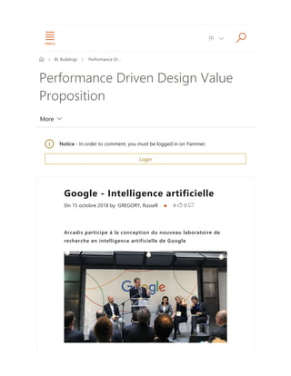 Google HQ France for Artificial Intelligence ... project assisted by Arcadis