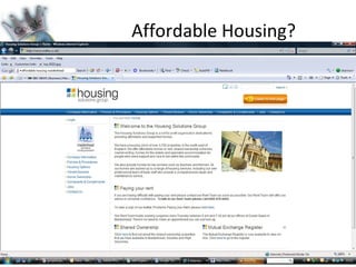 Affordable Housing? 