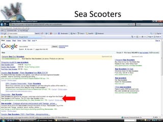 Sea Scooters 