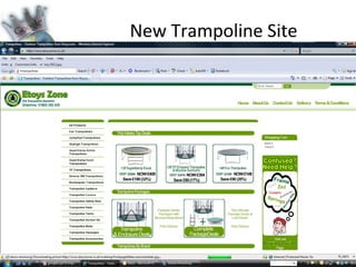 New Trampoline Site 
