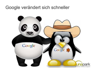 Google verändert sich schneller
 