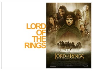 LORD
   OF
  THE
RINGS
 
