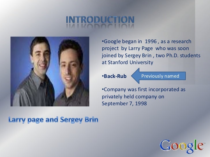 google company profile google company