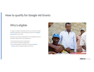 How to qualify for Google Ad Grants
 