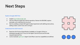 Building Connected Agents: An Overview of Google's ADK and A2A Protocol ...