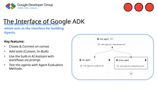 Building Low-Code AI Agents with Google ADK Visual Builder | PPTX