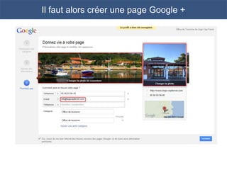 Il faut alors créer une page Google +
 