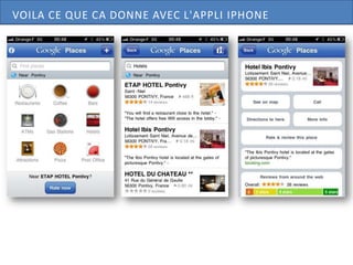 VOILA CE QUE CA DONNE AVEC L'APPLI IPHONE
 