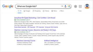 What are Google Ads?
 