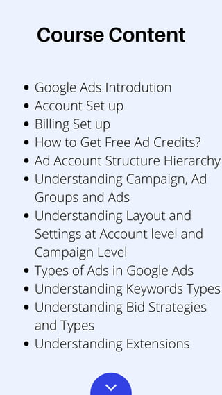 Google Ad Course Advanced Google ads course by Rohit Gupta | PDF