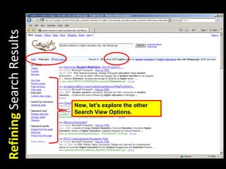 Advanced Search ResultsLet’s limit the results to more recent in the US. 