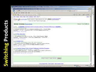 Refining Search ResultsNow, let’s explore the other Search View Options.