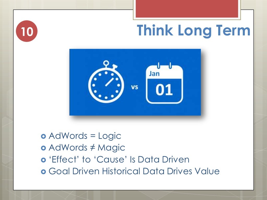Google AdWords 10 Best Practices
