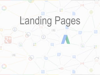 Landing Pages
 