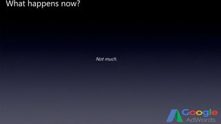 What happens now?
Not much.
 