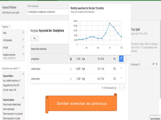 Similar exercise as previous