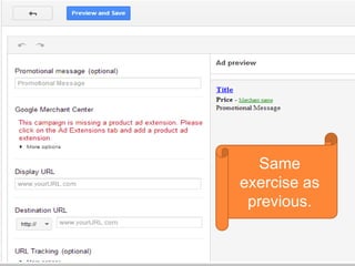 Same
exercise as
previous.