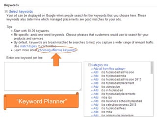 “Keyword Planner”