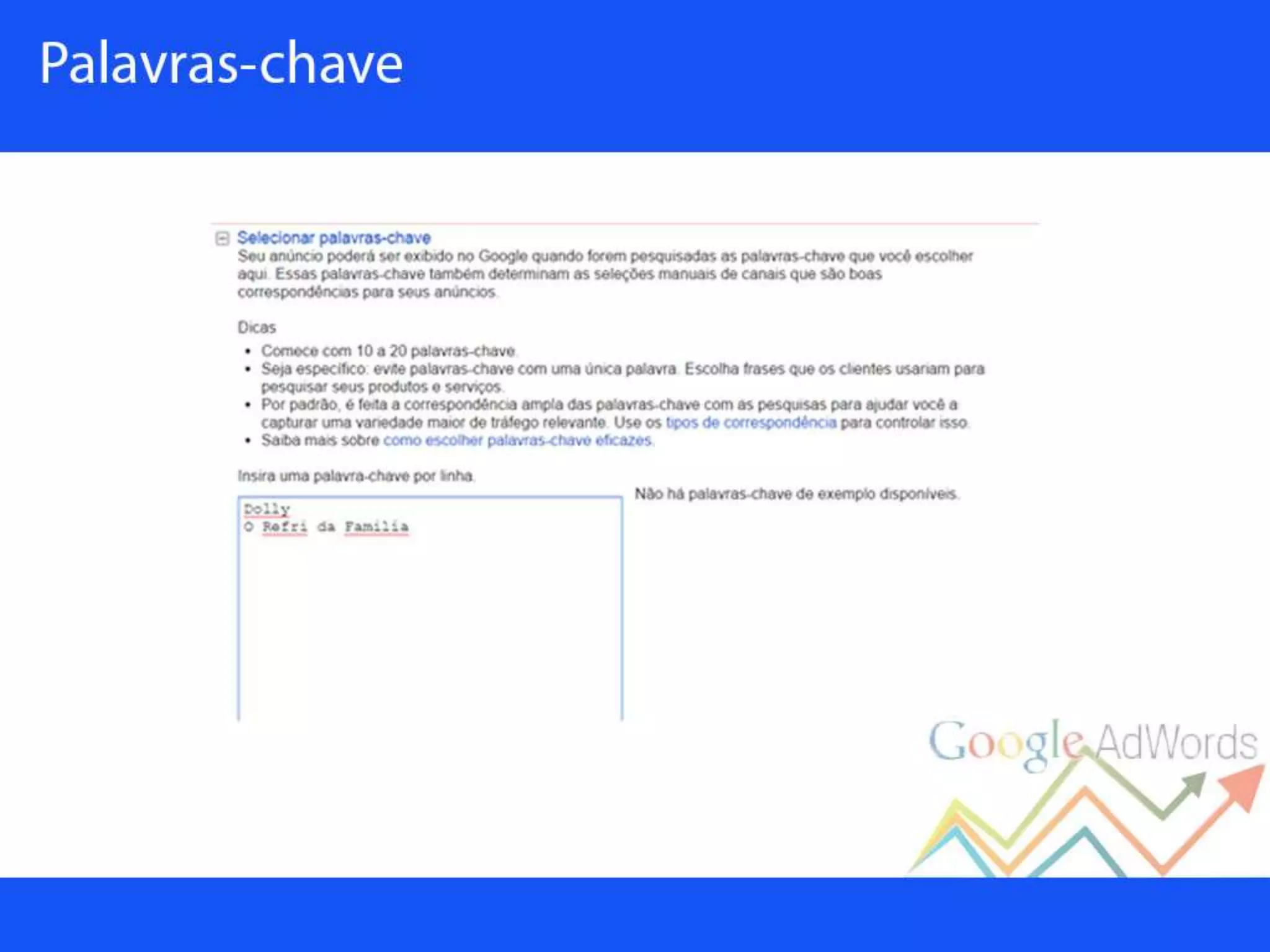 Palestra sobre Google Adwords