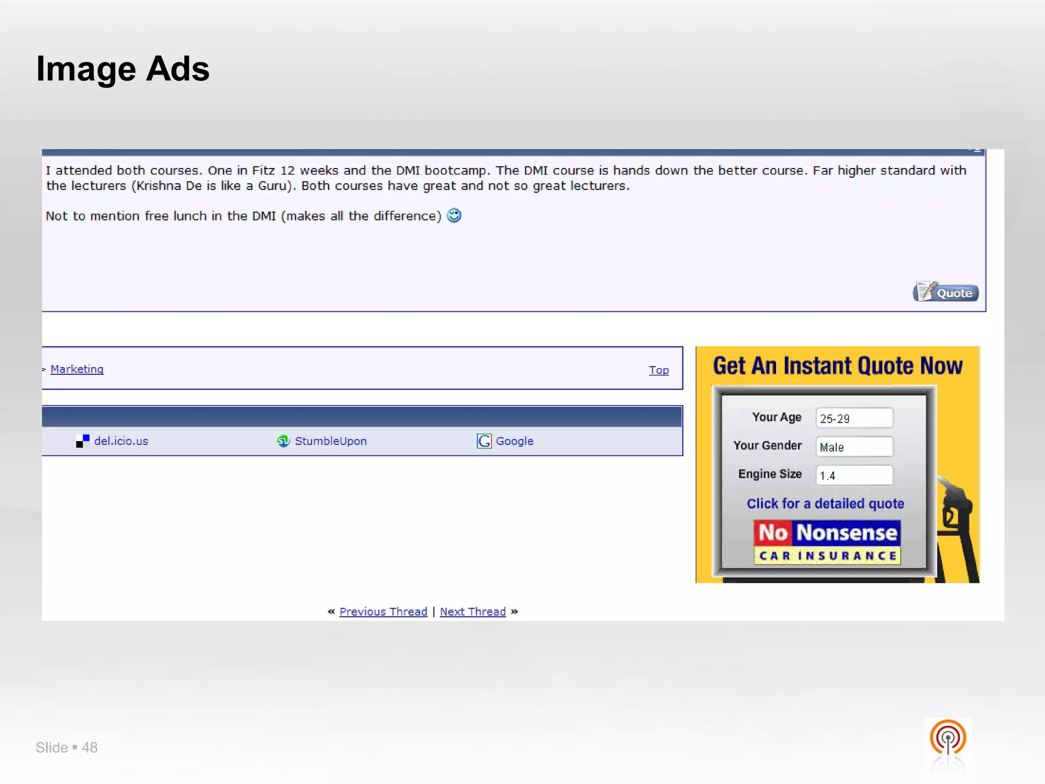 Image Ads




Slide  48
 