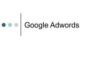 Google Adwords
 