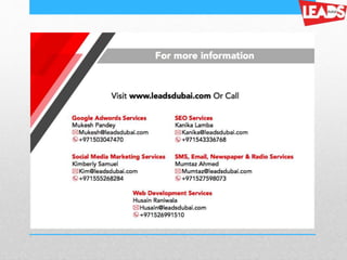 Google Adwords Workshop in Dubai