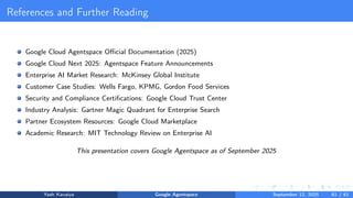 Google Agentspace: Enterprise AI search platform | PDF