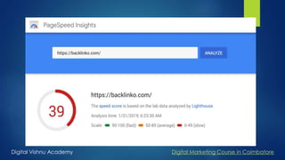 Digital Vishnu Academy Digital Marketing Course in Coimbatore
 