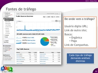 Relatórios customizados;Exemplos de usos não óbvios;mensuração de campanha offline;