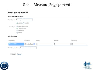 Goal - Measure Engagement




                            17
 