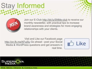 Stay Informed
                  Join our E-Club http://bit.ly/SNMe-club to receive our
                  monthly newslette...