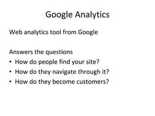 Google Analytics