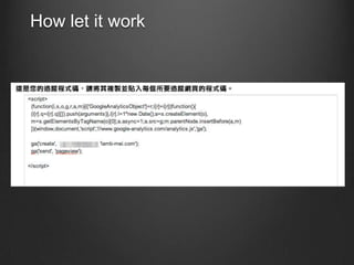 How let it work

 