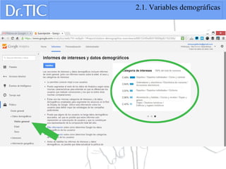 2.1. Variables demográficas
 
