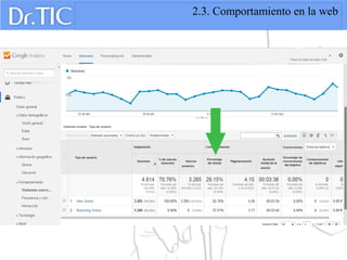 2.3. Comportamiento en la web
 