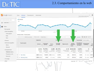 2.3. Comportamiento en la web
 