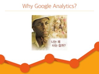 Why Google Analytics?
 
