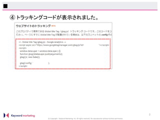 (C) Copyright Keyword Marketing Inc. All rights reserved. No reproduction without written permission.

 ȥå󥰥`ɤʾޤ
2
 