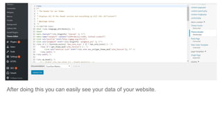 After doing this you can easily see your data of your website.
 