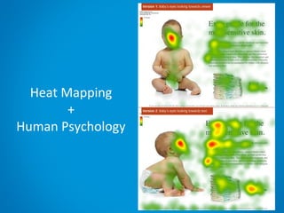 Heat	
  Mapping	
  
+	
  
Human	
  Psychology	
  
 