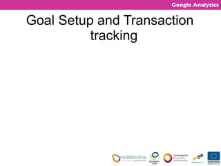 Goal Setup and Transaction tracking 
