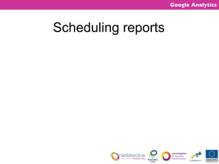Scheduling reports 