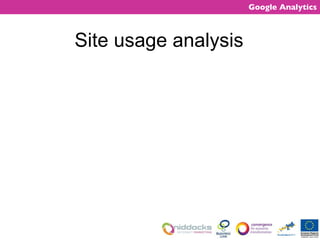 Site usage analysis 