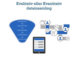 Kvalitativ eller Kvantitativ
datainsamling
 