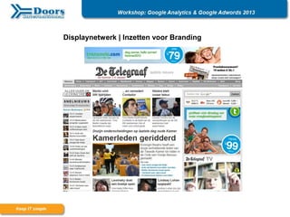 Displaynetwerk | Inzetten voor Branding
 