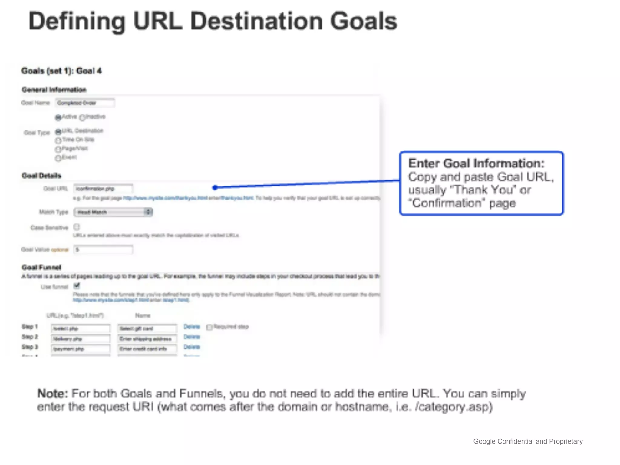 Google Confidential and Proprietary
 